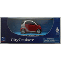 Smart fortwo red 1/43 NewRay NEW+boxed #4738 instant wheels