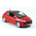 Peugeot 207 red 1/43 NewRay NEW+boxed #4733 instant wheels