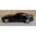 Aston-Martin Vanquish V12 2002 black 1/18 Bburago NEW+boxed  #8961 instant wheels