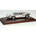 Ford GT 40 2004 1/43 IXO Chrome Collection NEW+boxed  #4969 instant wheels