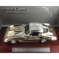 Chevrolet Corvette Stingray 1963 1/43 IXO Chrome Collection NEW+boxed  #4970 instant wheels