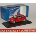 Ford Fiesta Mk.6 3-door `01 red 1/43 Minichamps NEW+boxed  #4966 instant wheels
