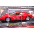 Ferrari Testarossa 1984 red 1/43 IXO NEWinBlister FREE delivery #4821 instant wheels