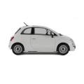 Fiat 500 Nuova glass roof 2010 white 1/43 Hongwell NEW+boxed   #4374 instant wheels