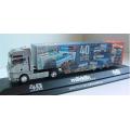 MAN closed Truck 2005 40 years Maerklin Mag 1/87 Herpa NEW+boxed #9219 instant wheels