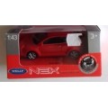 Alfa Romeo Mito 2010 red 1/43 Welly NEW+boxed  #4434 instant wheels
