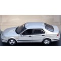 Saab 9-5 `01 lt.blu-met 1/43 Minichamps NEW+showcased  #4459 instant wheels