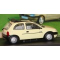 Opel Corsa Swing 1993-2000 cream 1/43 IXO NEW+Boxed   #4465 instant wheels