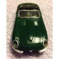 Jaguar Type E convertible 1961 dk.green 1/43 IXO NEW+showcased  #4482 instant wheels