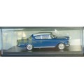 Opel Kapitaen 1958 blue 1/43 IXO NEW+showcased  #4514 instant wheels