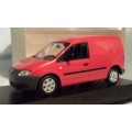 Volkswagen Caddy 2005 red 1/43 Minichamps NEW+boxed  #4547 instant wheels