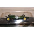 Lotus 25 #4 F1 1963  green 1/43 IXO  NEWinBlister  #4541 instant wheels