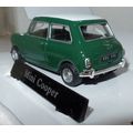 Mini Cooper 1961 green+white 1/43 Cararama NEW+boxed  #5015 instant wheels