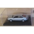 Audi A6 C5 2005 silver 1/43 Minichamps NEW+showcased  #5018 instant wheels