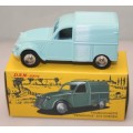 Citroen 2CV Fourgonnette Van 1948 lt.blue 1/43 IXO NEW+boxed  4578 instant wheels