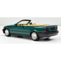 BMW 3-series cabriolet E36/2C 1992 green-met 1/43 Solido NEW+showcased  #5058 instant wheels