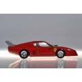 Ferrari 512 BB 1981 red 1/43 Brumm NEW+showcased  #5062 instant wheels