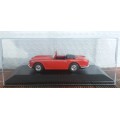 Triumph TR 4A convertible 1965 red 1/43 Dinky NEW+showcased  #5091 instant wheels