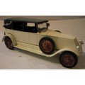 Renault 40CV 1926 white+black roof 1/43 Solido NEW+showcased  #5093 instant wheels