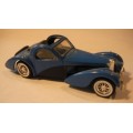 Bugatti 57S Atalante open convertible 1939 blue Solido 1/43 NEW+showcased  #5112 instant wheels