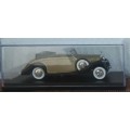 Rolls Royce Phantom III convertible 1939 gold 1/43 Solido NEW+showcased #5114 instant wheels