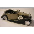 Rolls Royce Phantom III convertible 1939 gold 1/43 Solido NEW+showcased #5114 instant wheels