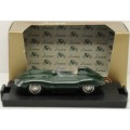 Jaguar D-Type 1954 British-racing-green 1/43 Brumm NEW+boxed #5127 instant wheels