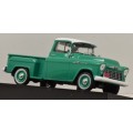 Chevrolet 3100 stepside pick-up 1956 green 1/43 IXO NEW+boxed  #5129 instant wheels