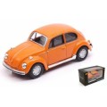 Volkswagen Beetle 1303 1973 orange 1/43 Cararama NEW+boxed  #5134 instant wheels