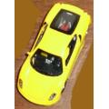Ferrari F430 2009 yellow-met 1/43 HotWheels NEW+showcased  #5204 instant wheels