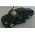 Mercedes-Benz C 320 Avantgarde 2013 dk.blue-met 1/43 Schuco NEW+showcased  #5205 instant wheels