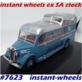 Commer Commando Coach SAA 1940 blue 1-76 Oxford NEW+boxed FREE Delivery #7623 instant wheels