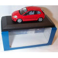Ford Fiesta Mk V 2005 red 1/43 Minichamps NEW+boxed  #5226 instant wheels
