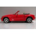 BMW Z3 Roadster 1990 red 1/43 Cararama NEW+boxed  #5234 instant wheels