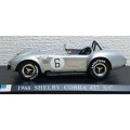 Shelby Cobra 427 S/C 1966 silver #6 1/43 IXO/DelPrado NEWinBlister  #5237 instant wheels