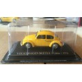 Volkswagen Beetle Lima Taxi 1970 yellow 1/43 IXO/DelPrado NEWinBlister  #5244 instant wheels