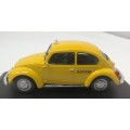 Volkswagen Beetle Lima Taxi 1970 yellow 1/43 IXO/DelPrado NEWinBlister  #5244 instant wheels