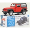 Jeep Wrangler 2015 red 1/43 Sino-Premier DealerEdition NEW+boxed  #5269 instant wheels