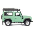 Land Rover Defender swb 1980 green/white +roof-rack 1/24 NEW+boxed  #2218 instant wheels