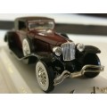 Cord Coupe L29 Spider  1929 dk.red. Solido 1:43 NEW+boxed  #5303 instant wheels