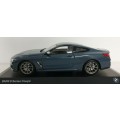 BMW 850i M coupe 2018 blue-grey Norev 1/18 NEW+boxed  #8957 instant wheels
