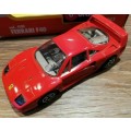 Ferrari F40 1987 red 1/43 Bburago/Italia NEW+boxed  #4081 instant wheels