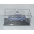 Mercedes-Benz CLK Coupe (C208) 1998 blue 1/43 Herpa NEW+boxed  #4157 instant wheels