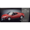 Alfa Romeo Spider 1995 red 1/18 Maisto/Tchibo NEW+boxed  #8061 instant wheels