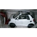 Smart-for-two-Cabriolet 2017 white 1/18 Norev NEW+boxed  #8390 instant wheels