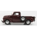 Chevrolet Pick-Up 1953 maroon 1/18 Mira NEW+boxed  #8820 instant wheels