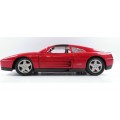 Ferrari 348ts 1990 red 1/18 Maisto NEW+boxed  #8821 instant wheels