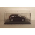 BMW 120d (1 Series/E87) 2010 black 1/43 Bburago NEW+showcased  #5349 instant wheels