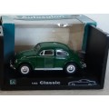 Volkswagen Beetle 1972 dark-green 1/43 Hongwell NEW+boxed  #5363 instant wheels