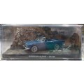 Sunbeam Alpine 1965 blue (007-JBond) 1/43 IXO NEW+boxed  #5400 instant wheels